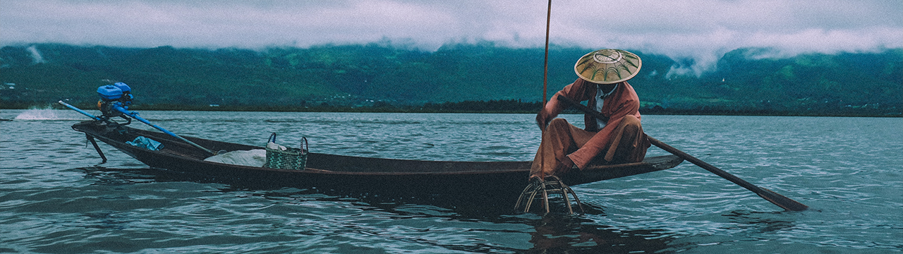 man on boat